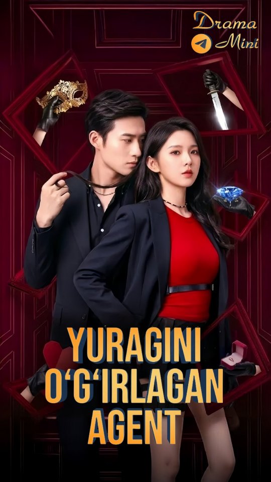 Yuragini o'g'irlagan agent 1-2-3-4-5-10-20-30-40-50-60-70 Qism drama koreya seriali uzbek tilida Barcha qismlar