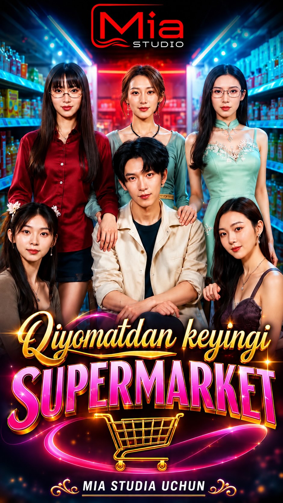 Qiyomatdan keyingi supermarket 1-2-3-4-5-10-20-30-50-60-70 Qism drama koreya seriali uzbek tilida Barcha qismlar 2026 HD skachat